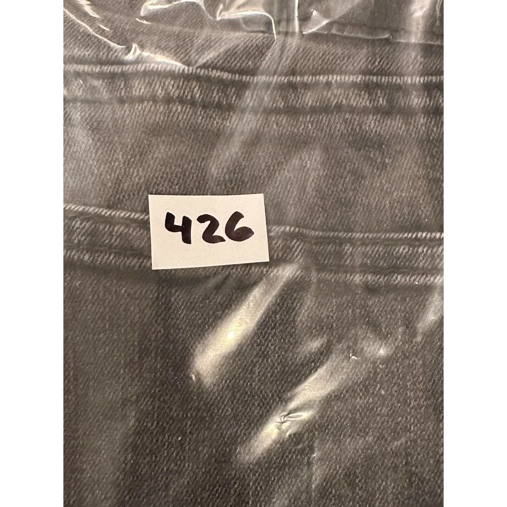 American‎ Eagle Jeans Mens 31x30* Black Skinny Ripped Low Rise Stretch Denim